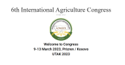 6. Uluslararası Tarım Kongresi (UTAK2023)